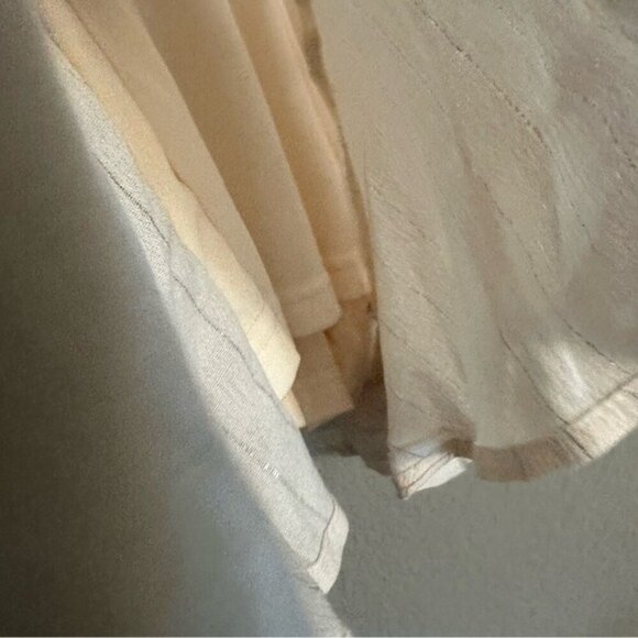 Fashion Nova Ring A Bell Stripe Romper - Ivory Size XS - Picture 8 of 16